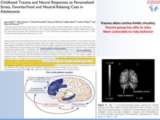 Biological Embedding of Adversity