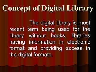 DIGITAL LIBRARY | PPT