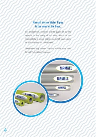 Nirmall Brochure- Vortex Water Pipes