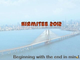 Nirmitee 2012

A new definition of success…
 