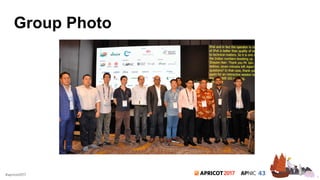 2017#apricot2017
Group Photo
4
 