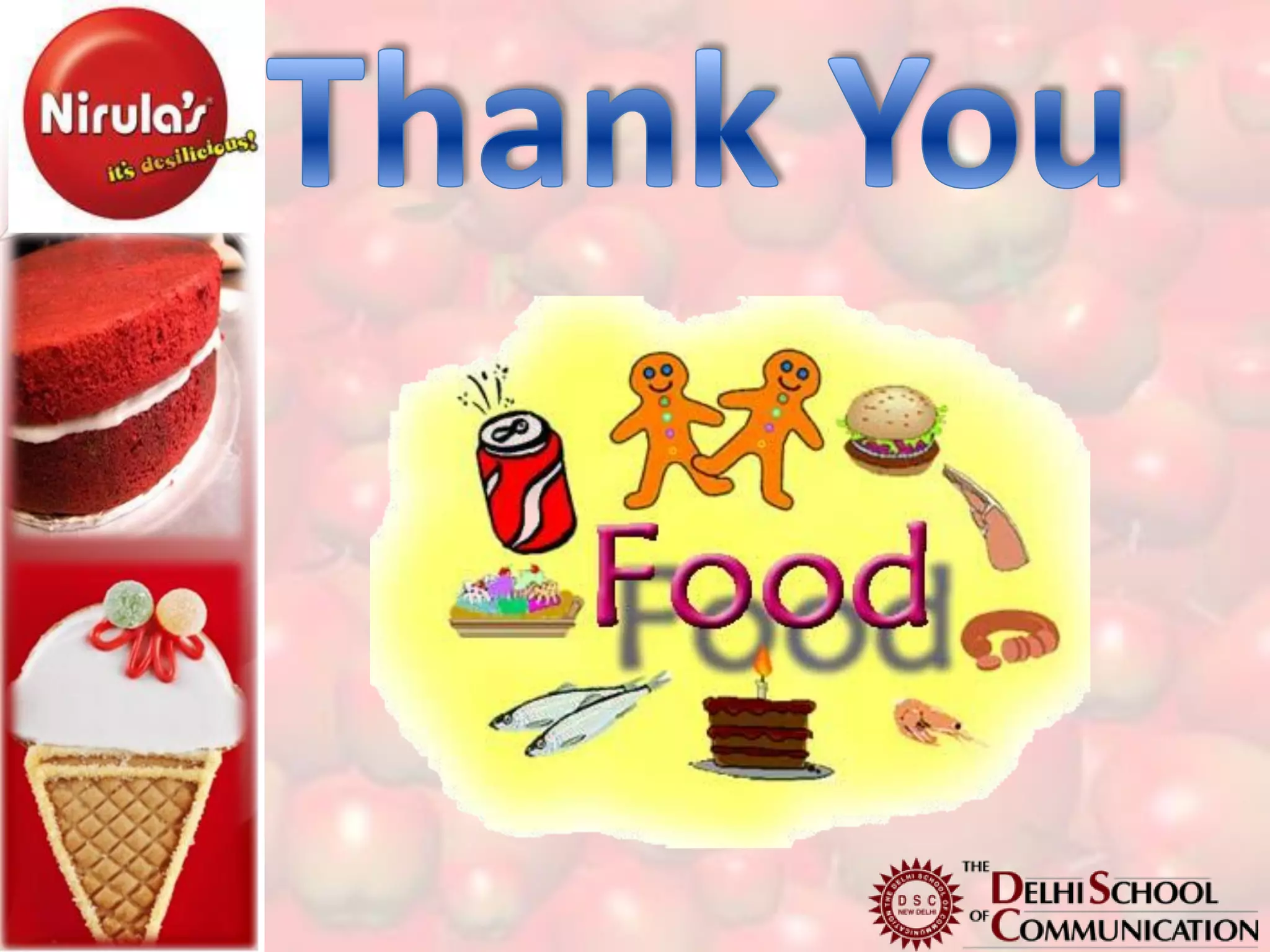 Brand Presentation on Nirula's