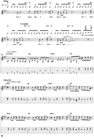 Nirvana unplugged in new york (guitar songbook) | PDF
