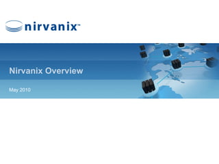 Nirvanix Overview ,[object Object]