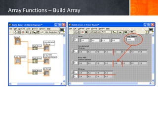 Array Functions – Build Array
 