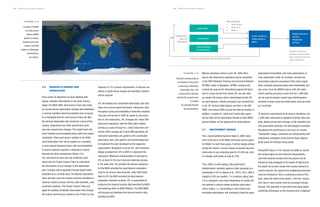 NISAR Science Users’ Handbook NISAR Science Users’ Handbook
4.6 MISSION PLANNING AND
OPERATIONS
Since nearly all objectives are best satisfied with
regular repeated observations of any given science
target, the NASA-ISRO Joint Science Team will create
an overall science observation strategy that establishes
a nominal repetitive observing baseline prior to launch.
It is anticipated that the Joint Science Team will alter
the nominal observation plan during the course of the
mission. Applications and other government users
may also request plan changes. The project team will
strive towards accommodating these within the project
constraints. These post-launch updates to the Refer-
ence Observation Plan will be applied on a quarterly
or semi-annual frequency basis, with accommodation
of urgent response requests in response to natural
hazards and other emergencies (Figure 4-9).
The Joint Science Team will rely on Mission Oper-
ations and the Project Science Team to understand
the implications of any changes to the observation
plan. Changes will be specified through target/mode/
attributes as is currently done. The Mission Operations
Team will then rerun the mission scenario simulation to
examine resource (power, thermal, data downlink, cost)
constraint violations. The Project Science Team will
apply the updated Candidate Observation Plan through
the science performance models to see if there are any
impacts to L1/L2 science requirements. If resource vio-
lations or performance impacts are identified, iteration
will be required.
JPL will develop the coordinated observation plan that
takes into account spacecraft power, maneuvers, data
throughput sizing and availability of downlink channels.
That plan will be sent to ISRO for uplink to, and execu-
tion on, the observatory. JPL manages all L-band SAR
instrument operations, with the ISRO uplink station
serving as a pass-through for L-band instrument com-
mands. ISRO manages all S-band SAR operations. All
instrument operations are guided by the coordinated
observation plan, with specific commands/sequences
to implement the plan developed by the respective
organizations. Navigation is led by JPL, with maneuver
design provided from JPL to ISRO to implement the
maneuvers. Maneuver implementation is fed back to
JPL as input for the next maneuver planning process.
In the same vein, JPL provides the telecom sequence
for the NASA-provided Ka-band telecom subsystem
used for all science data downlink, while ISRO feeds
back to JPL the ISRO-provided Ka-band telecom
subsystem downlink contacts. JPL is responsible for
producing the required science data specified by NASA
and delivering them to NASA DAAC(s). The ISRO NRSC
will process and distribute the required science data
specified by ISRO.
Locations of NISAR
Ka-band ground
stations (NASA
stations in Alaska,
Svalbard and Punta
Arenas, and ISRO
stations in Shadnagar
and Antarctica
are shown).
F I G U R E 4 - 8
38
Mission operations will be a joint JPL-ISRO effort.
Day-to-day observatory operations will be conducted
at the ISRO Telemetry Tracking and Command Network
(ISTRAC) center in Bangalore. ISTRAC monitors and
controls the spacecraft, downlinking spacecraft telem-
etry to a local archive from where JPL can pull data
as needed. All science data is downlinked via the JPL
Ka-band telecom, initially processed, and archived first
in the JPL Science Data System, and then in the ASF
DAAC, from where ISRO can pull the data as-needed. In
addition, a subset of L-band and S-band data (speci-
fied by SAC) will be downlinked directly to India (NRSC
ground station) via the spacecraft Ka-band telecom.
4.7 INSTRUMENT DESIGN
The L-band Synthetic Aperture Radar (L-SAR) instru-
ment is the focus of the NASA-chartered science goals
for NISAR. To meet these goals, it will be heavily utilized
during the mission. Current mission scenarios have the
instrument on and collecting data for 45-50% per orbit
on average, with peaks as high as 70%.
The L-SAR is a side-looking, fully polarimetric,
interferometric synthetic aperture radar operating at a
wavelength of 24 cm (Rosen et al., 2015). The L-SAR is
capable of 242-km swaths, 7-m resolution along track,
2-8 m resolution cross-track (depending on mode) and
can operate in various modes including quad-polari-
metric modes, i.e., transmitting in both vertical and
horizontal polarizations, and receiving in both the same
polarizations transmitted, and cross-polarizations. A
cross polarization mode, for example, receives the
horizontally polarized component of the return signal
when vertically polarized pulses were transmitted, and
vice versa. From the NISAR science orbit, the instru-
ment’s pointing accuracy is such that the L-SAR data
can be used to produce repeat-pass interferograms
sensitive to large-scale land deformation rates as small
as 4 mm/year.
To meet the requirements of all science disciplines, the
L-SAR radar instrument is designed to deliver fast sam-
pling, global access and coverage, at full resolution and
with polarimetric diversity. The technological innovation
that allows this performance is the scan-on-receive
“SweepSAR” design, conceived and refined jointly with
engineering colleagues at the German Space Agency
(DLR) under the DESDynI study phase.
SweepSAR (Figure 4-10) requires the ability to receive
the echoed signal on each element independently,
such that localized echoes from the ground can be
tracked as they propagate at the speed of light across
the swath. As an echo moves from receive element to
receive element, the signals from neighboring elements
must be combined to form a continuous record of the
echo. Given the width of the swath (~244 km), returns
from two or more echoes must be processed simulta-
neously. This operation is best performed using digital
combining techniques, so the received echo is digitized
Flowchart showing steps to
be followed for long-term
re-planning of Reference
Observation Plan. This
process will be followed
periodically (roughly every
6 months)
for updating the plan
during operations.
F I G U R E 4 - 9
MECHANISMS
• Workshops
• Web-form
• Webex
AGENCIES
SCIENTISTS
APPLICATIONS
DEVELOPERS
JOINT SCIENCE
TEAM (NASA &
ISRO)
NISAR PROJECT
TEAM &
PROGRAM
OFFICE
Assess impacts on
reference observation
plan, mission ops and
team resources
COMMUNITY
INPUTS/
REQUESTS
PROVIDE FEEDBACK ON RECONCILIATION
39
 