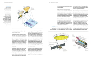 NISAR Science Users’ Handbook NISAR Science Users’ Handbook
immediately upon reception, filtered, decimated, and
then sent to a signal combiner.
On transmit, the entire radar feed aperture is illumi-
nated, which creates a narrow strip of radiated energy
on the 12-m reflector that illuminates the full 242 km
swath on the ground. On receive, the echo illuminates
the entire reflector, and that energy is focused down to
a particular location on the radar feed aperture depend-
ing on the timing of the return. The narrowness of the
receive beam on the ground (due to the wide reflector
illumination) minimizes ambiguity noise so that indi-
vidual pulses can be tracked separately as they sweep
across the feed.
The SweepSAR L-band and S-band radars are being
designed to work independently or together. The
L-band hardware will be built at JPL, and the S-band
electronics portion at ISRO. The feed apertures at L-
and S-band are also built by JPL and ISRO, respective-
ly, phase-matched to their respective electronics and
cabling. In this sense, each radar is a self-contained
instrument up to the radiated energy from the feed
aperture. Thereafter, both will share the same reflector,
with a nearly identical optical prescription (F/D=0.75).
Because a distributed feed on a reflector-feed antenna
has a single focus, much of the radiated and received
energy is not at the focus. Since S-band wavelength is
2.5 times shorter than L-band, yet the feed is the same
length to achieve identical swath coverage, the S-band
system has greater deviations from the focus. Thus,
the design has been iterated to derive the best offset,
tilt and phasing of each radar to balance the perfor-
mance across the two systems. This analysis has been
done independently by the JPL and ISRO teams, then
cross-compared to validate.
For the radars to operate together as a dual-frequency
system, it is necessary to share oscillator and timing
information to lock their pulse repetition frequency
together, which will be done with simple interfaces.
Another concern is the coupling between the feed
apertures. In the current design, the two apertures will
F I G U R E 4 - 1 0
Sweep-SAR technique,
which allows full-resolution,
multi-polarimetric observations
across an extended swath
(> 240 km). By transmitting
energy across the full feed
aperture, a wide swath is
illuminated on the ground.
Each patch element on the feed
can receive independently,
allowing localization in time, hence
space, of the return echo scattered
from the ground. Note: Transmit
and scanning receive events
overlap in time and space. Along-
track offset shown is for clarity
of presentation only.
Transmit
Receive
All Tx On
Rx Signals
Processed
Individually
Radar Swath
Radar Flight Path
40
be mechanically and electrically separated, to keep the
coupling manageable.
Filtering, decimation, calibration estimation and
combining are done in a set of FPGAs or ASICs on each
radar. This complication exists for both L-band and
S-band and leads to a multiplicity of parallel processing
efforts in the spaceborne electronics. The SweepSAR
technique was demonstrated in an airborne configura-
tion to show its efficacy (Hensley et al., 2010).
With SweepSAR, the entire incidence angle range
is imaged at once as a single strip-map swath, at
full resolution depending on the mode, and with full
polarization capability if required for a given area of the
interest. Azimuth resolution is determined by the 12-m
reflector diameter and is of order 8 m.
Because the radar cannot receive echoes during trans-
mit events, there are one or more gaps in the swath if
the radar’s pulse rate is fixed. NISAR has the ability to
vary the pulse rate in order to move the gaps around
over time. The data can then be processed to gapless
imagery by interpolating across the gaps.
Over most of the world, the instruments will be operat-
ed independently. The requirements for range resolu-
tion, polarization and radar modes supported by the in-
strument are science target dependent. The instrument
supports a fixed set of polarizations and bandwidth
combinations of those listed in Table 4-6. The physical
layout of the payload is depicted in Figure 4-11.
During data collection, the observatory performs near
zero Doppler steering to compensate for the Earth’s
rotation during observations. The mission will be
conducted in a left-only mode of operation to better
optimize science return, with the expectation that other
sensors can achieve science in the high Arctic regions.
The radar is designed to operate in a variety of modes
to satisfy the various science objectives; these may
F I G U R E 4 - 1 1
NISAR system and
instrument physical layout.
Radar Antenna Boom
Radar Antenna
Reflector
I3K Spacecraft Bus
Solar Arrays
Radar
Instrument
Structure and
Electronics
Radar Antenna
Structure
S-SAR RF
Feed Aperture
L-SAR RF Feed
Aperture
L-SAR
Instrument
Controller
(Internal)
L-SAR Digital
Electronics
L-SAR
Transmit/
Receive
Modules
S-SAR RF
and
Digital
Electronics
Boom
Attach
Point
Star Tracker
41
 