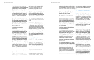 NISAR Science Users’ Handbook NISAR Science Users’ Handbook
The L1 UNW product will contain individual binary
raster layers representing single precision floating point
unwrapped phase for each co-pol channel. In addi-
tion, byte layers with quantized coherence, geometry
masks and connected component information, and
floating-point layers corresponding to the amplitudes
of master and slave acquisitions are included in the
HDF-EOS5 granule. In addition to the metadata of the
original L1 SLC granules, lookup tables for parallel
and perpendicular baseline components, range and
azimuth offsets are also included. Additional metadata
will include lookup tables for various phase corrections
(e.g., solid Earth tides, ECMWF tropostatic dry delay
and ECMWF tropostatic wet delay, ionospheric phase
screen). These phase corrections are not applied to
the data but are available to users for application in
post-processing workflows.
POLARIMETRIC COVARIANCE
MATRIX (COV)
The L1 COV product represents the multi-looked
cross-product between all possible polarization chan-
nel combinations for one L1 range-Doppler single-,
dual- or quad-pol SLC product in the range-Doppler
geometry. The polarimetric channels are multiplied in
a lexicographic polarimetric basis. The COV product
also contains the multilooked backscatter of single pol
data. The COV products are radiometrically calibrated
for spread loss and antenna pattern in all polarimetric
channels. Radiometric ellipsoid correct is also applied.
The physical quantity distributed with the COV products
is the radar brightness β0
. The products are multi-
looked to a posting of approximately 25 meters on the
ground. The data are arranged on a uniformly spaced
increasing zero-Doppler azimuth time and increasing
slant range grid.
MULTI-LOOK DETECTED IMAGE (MLD)
This product refers to the standard ground range-
Doppler geometry multi-looked imagery that is oper-
ationally delivered by SAR sensors around the world
(often referred to as Level 1.5 by ESA and JAXA). All
L1 MLD products will be distributed in the zero-
Doppler geometry convention. MLD products are
derived from the L1 SLC products by incoherent aver-
aging of intensity in the azimuth time-slant range grid
to provide 25 meter ground resolution data and then
projecting the data to an azimuth time-ground range
grid, under a constant ellipsoid height assumption. The
data are arranged on a uniformly spaced, increasing
zero-Doppler azimuth time and increasing ground
range grid. The MLD product backscatter amplitude
is β0
with secondary layer LUTs provided to convert to
s0
and g0
.
The L1 MLD product will contain individual binary ras-
ter layers representing multi-looked signal amplitude
for each polarization layer. The L1 MLD product will
not include any layers corresponding to the auxiliary
5 MHz sub-band in the HDF-EOS5 product granule. The
lookup tables corresponding to the original L1 SLC are
modified to use ground range image coordinates as
inputs. In addition to the metadata fields provided in
the original L1 SLC, additional lookup tables that allow
users to transform ground range coordinates to slant
range coordinates are also included in the HDF-EOS5
product granule.
5.3 L2 DATA PRODUCTS
Level 2 products are geocoded versions of all the L1
products (except MLD and the wrapped interferogram
IFG) derived from the L1 images. The GSLC prod-
uct contains look up tables for radiometric ellipsoid
correction. The GCOV product has radiometric terrain
correction and includes a full resolution projection
angle layer.
GEOCODED SINGLE LOOK COMPLEX
(GSLC)
The L2 GSLC product is derived from the L1
Range-Doppler SLC product and projected onto a
DEM in the UTM system (like Landsat). The data are
52
arranged on a uniformly spaced, north-south and west-
east aligned UTM/WGS84 grid. The spacing of the GSLC
product in East and North directions will be comparable
to the full resolution original L1 SLC product. The GSLC
product can be directly overlaid on a map or combined
with other similar GSLC products to derive interfero-
grams and change maps, for example.
The L2 GSLC product will contain individual binary
raster layers representing complex signal return for
each polarization layer. The GSLC product granule will
contain all the same metadata as the source L1 SLC
product but with the lookup tables referenced to geo-
graphic coordinates instead of image coordinates. The
GSLC product includes a byte layer indicating quality,
water bodies and shadow-layover. The GSLC product
will be produced globally.
GEOCODED NEAREST-TIME UNWRAPPED
INTERFEROGRAM (GUNW)
The L2 GUNW product is derived from the L2 UNW
product by projecting it onto a DEM in the UTM system
(like Landsat) at 25 meter posting. The data are
arranged on a uniformly spaced, north-south and west-
east aligned UTM/WGS84 grid. All the lookup tables
including phase corrections are transformed from
image coordinates to geographic coordinates.
GEOCODED POLARIMETRIC COVARIANCE
MATRIX (GCOV)
The L2 GCOV product is derived from the L1 COV prod-
uct by projecting it onto a DEM in the UTM system (like
Landsat) at 25 meter posting. The product also contains
the multilooked backscatter for single pol data. Product
locations are terrain corrected and the radar cross
section is corrected for terrain-dependent incident
angles. The data are arranged on a uniformly spaced,
north-south and west-east aligned UTM/WGS84 grid.
The GCOV product is distributed in a lexicographic
polarimetric basis. All the lookup tables are transformed
from image coordinates to geographic coordinates. The
physical quantity distributed with the GCOV products
is g0
.
5.4 DATA PRODUCT DELIVERY/HOW TO
ACCESS NISAR DATA
One Earth Science Data Center (ESDC) has been
designated by NASA’s Earth Science Division to archive
and distribute NISAR science data: the Alaska Satellite
Facility (ASF). ASF will receive validated NISAR science
data products from the SDS, along with algorithm
source code and ancillary data used in deriving the
products and provide long-term archiving and distri-
bution services for the general public. Public release
of these data shall conform to the NASA Earth Science
Data and Information Policy, U.S. Law, and the NASA/
Caltech prime contract (NAS7-03001).
NISAR is required to begin delivering calibrated and
validated L1-L2 science products to ASF within eight
months after the end of the Commissioning. A beta
release of L1-L2 data products will be delivered to
ASF within 2 months after Commissioning. Validated
L3 science products are required to be available for
delivery to ASF within 6 months after Commissioning
for displacement related products, and 12 months for
ecosystems related products. The beta release of L3
data products will be delivered within 3 months after
Commissioning for displacement related products, and
6 months for ecosystems related products. At the end
of the L1-L2 and L3 Cal/Val activities, the data prod-
ucts will be reprocessed as needed using enhanced
calibrated/validated algorithms, so that they become
part of a consistently processed total mission data set.
ASF is responsible for permanent archiving and public
distribution of the NISAR data products. The specialized
data sets used to perform the Cal/Val of the L1-L3 sci-
ence data products, and Cal/Val reports documenting
the data quality and accuracy assessments resulting
from the Cal/Val activities, will be delivered to ASF
along with the validated L1-L3 science data products.
53
 