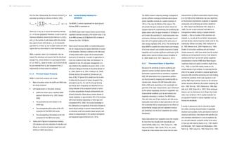 NISAR Science Users’ Handbook NISAR Science Users’ Handbook
from the data. Subsequently, the structure function Sw
is
calculated according to (Lohman & Simons, 2005)
						
			 (6.1-11)
where dx=[1:nx], dy=[1:ny] are the sampling intervals
of w in the two geographic directions, nx and ny are the
maximum distances covered by the matrix w in x and y,
and ng
is the number of valid values within the overlap-
ping region at each shift (dx,dy). ng
is not necessarily
equivalent to nx times ny, due to water bodies and other
regions that are decorrelated in most interferograms.
While, in general, noise in w is anisotropic, here we
neglect this anisotropy and assume that the directional
average of Sw
versus distance is a good approximation
of Cn
(r). Given Sw
, values at scales L=[5,10,20,30,40,50]
km are extracted from Sw
and compared to the L2
requirements at these scales for validation.
6.1.3 Planned Output Products
NISAR L3 Solid Earth products will include:
• Maps of locations where the InSAR and GNSS data
are being compared
• LOS displacement vs. time plots, showing:
• InSAR time series using a standard SBAS
approach (Berardino et al., 2002, Hooper,
2006)
• The parameterized LSQ solution to the 		
InSAR data
• The corresponding time series of the LOS
component of the GNSS time series
• The corresponding LSQ solution to the LOS
component of the GNSS time series
• Tables and/or figures of comparisons showing
LSQ solutions and error estimates of velocities and
offsets as a function of baseline length from both
InSAR and GNSS observations.
6.2 ECOSYSTEMS PRODUCTS –
BIOMASS
The NISAR L2 science requirement for above ground
biomass (AGB) is expressed as:
The NISAR project shall measure above ground woody
vegetation biomass annually at the hectare scale (1 ha)
to an RMS accuracy of 20 Mg/ha for 80% of areas of
biomass less than 100 Mg/ha.
Above ground biomass (AGB) is a fundamental param-
eter for characterizing the spatial distribution of carbon
in the biosphere. Biomass is defined as the total mass
of living matter within a given unit of environmental
area and is of interest for a number of applications. It
is the raw material of food, fiber, and fuelwood. It is
important for soil, fire and water management. It is
also related to the vegetation structure, which, in turn,
influences biological diversity of the planet (Bergen et
al., 2009; Saatchi et al., 2007; Frolking et al., 2009).
Biomass density (the quantity of biomass per unit
area, or Mg, 106
grams of dry weight per ha) is used
to determine the amount of carbon released to the
atmosphere (as CO2
, CO, and CH4
through burning
and decay) when ecosystems are disturbed and is a
strong indicator of the ecosystem function in terms
of carbon sequestration through photosynthesis and
primary production. Above ground carbon density of
woody vegetation is approximately 50% of the biomass
with small variations depending on forest type and
composition (IPCC, 2006). The current knowledge of
the distribution and magnitude of terrestrial biomass is
based almost entirely on ground measurements over
an extremely small, and possibly biased sample, with
almost no measurements in the southern hemisphere
and equatorial regions (Schimel et al., 2015).
62
The NISAR mission’s observing strategy is designed to
provide sufficient coverage to estimate above ground
woody vegetation biomass at a spatial resolution of
100 m (1 ha), over the lifetime of the mission. This
will provide fine-grain products of carbon stocks and
changes required for understanding and quantifying the
global carbon cycle. An upper threshold of 100 Mg/ha is
set to reflect the sensitivity of L-band backscatter mea-
surements to biomass and allowing coverage of more
than 50% of the global forests and the entire area of
other woody vegetation (FRA, 2010). This sensitivity will
allow NISAR to quantify the carbon stocks and changes
of the most dynamic and variable component of global
vegetation and to provide significant contribution to the
global carbon cycle and climate science (Houghton et
al., 2009; Saatchi et al., 2011; Harris et al., 2012).
6.2.1 Theoretical Basis of Algorithm
Because of its sensitivity to volume scattering and
dialectric contrast Synthetic Aperture Radar (SAR)
backscatter measurements are sensitive to vegetation
AGB. SAR observations from a spaceborne platform
can thus be used for mapping and monitoring AGB on
a global scale. However, the SAR backscatter sensi-
tivity to AGB varies depending on the wavelength and
geometry of the radar measurements, and is influenced
by the surface topography, structure of vegetation, and
environmental conditions such as soil moisture and
vegetation phenology or moisture. The NISAR algo-
rithm will make use of high-resolution and time series
backscatter observations at dual-polarizations (HH and
HV) to estimate AGB by compensating for the effects of
environmental changes (soil and vegetation moisture
and phenology) and structure (vegetation and surface
topography).
Radar observations from vegetation have been studied
for more than four decades both theoretically and
experimentally (Ulaby et al., 1984; Tsang et al., 1985;
Ulaby and Dobson, 1989; Cloude, 2012). At L-band
frequencies, these studies have shown that the radar
measurements at different polarizations depend strong-
ly on the AGB but the relationship may vary depending
on the structure and dielectric properties of vegetation
components and underlying soil surface (Saatchi et
al., 1994; Saatchi and McDonald,1997; Ulaby et al.,
1990). The soil is most commonly described as a
homogeneous medium having a complex dielectric
constant, e, that is a function of the volumetric soil
moisture, mv
, as well as the soil texture, temperature,
and bulk density; several empirical models exist for this
relationship (Dobson and Ulaby, 1986; Hallikainen et
al., 1985; Mironov et al., 2004; Peplinski et al., 1995).
Studies of soil surface scattering and soil moisture
remote sensing at L-band have shown that the surface
scattering can be expressed in terms of soil dielectric
constant at the top 5 cm and the surface roughness
characteristics in terms of RMS (Root Mean Square)
roughness height and spatial correlation length (Fung
et al., 1992). In most SAR-related models for the
remote sensing of soil surfaces, it is assumed that the
effect of the spatial correlation is reduced significantly
during the SAR azimuthal processing and multi-looking,
and that the sensitivity of the radar signature to soil
surface RMS height variation remains as the dominant
surface structure influencing the surface scattering (Oh
et al., 1992; Shi et al., 1997; Dubois et al., 1995; Bag-
dadi et al., 2002; Bryant et al., 2007). Other landscape
features such as directional row or tillage may impact
radar cross sections at 100-m spatial resolution but
are assumed irrelevant in natural vegetation such as
forests and shrublands.
A variety of approaches exist for describing vegeta-
tion media, including characterization of vegetation
structure such as stalks, trunks, and leaves in terms of
canonical cylindrical or disk shapes with specified size
and orientation distributions in a set of vegetation lay-
ers, and with dielectric constants similar to live wood
of trees and leaf material (Saatchi et al., 1994; Saatchi
and McDonald, 1997; Saatchi and Moghaddam, 2000;
Yueh et al., 1992; Lang et al., 1983; Karam et al. ,1992;
63
Sw,dx,dy
=
1
ng
wk,l
− wk−dx=1,l−dy=1
( )
2
l=dy
ny
∑
k=dx
nx
∑
 
