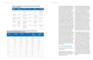 NISAR Science Users’ Handbook NISAR Science Users’ Handbook
FOREST RADAR LOCATION DATE IN SITU REFERENCE
TYPE OBSERVATION				 DATA
TABLE 6-1. STUDY SITES USED TO DEVELOP REPRESENTATIVE MODELS FOR GLOBAL
ESTIMATION OF BIOMASS
Saatchi and
Moghaddam,
2000
Robinson et
al., 2013
Robinson et
al., 2013
Saatchi et al.,
2011
Mitchard et
al., 2009
Needleleaf
Broadleaf
Deciduous
Mixed broad-
leaf/Needle
Leaf
Broadleaf
Evergreen
Savanna/
Dry Forest
AIRSAR
UAVSAR
AIRSAR/
UAVSAR
AIRSAR/
UAVSAR/
ALOS
PALSAR
ALOS/
PALSAR
Boreal Forest
of Canada
Howland
Forest, Maine,
USA
Maine, Duke,
Harvard, etc.
Sites distrib-
uted in Costa
Rica, Peru,
Gabon
Uganda/
Cameroon/
Mozambique/
Gabon
1993–1996
2009–2010
2004/2009
2004–2015
2007–Present
18 Sites, 64
plots
		
32
1-ha plots
Lidar data
78 plots/Lidar
data
Combined
plots/Lidar
data
		
160 plots
0.4–1.0 ha
MODEL BROADLEAF BROADLEAF NEEDLELEAF MIXED DRY FOREST
PARAMETERS EVERGREEN DECIDUOUS			 BROADLEAF WOODLAND
								 & NEEDLELEAF SAVANNA
TABLE 6-2. MODEL PARAMETERS DERIVED FOR DIFFERENT VEGETATION TYPES DURING THE
NISAR PHASE A STUDY OVER EXISTING CAL/VAL SITES
0.11
0.03
0.00908
0.012
0.009
0.007
0.20
0.18
1.0
1.0
1.3
1.1
0.211
0.0365
0.0789
0.0855
0.0083
0.0053
0.96
0.27
0.96
0.89
0.96
0.27
0.189
0.013
0.00211
0.00195
0.0076
0.0047
0.19
0.11
0.89
0.9
0.89
0.23
0.241
0.0683
0.0944
0.0165
0.008
0.0062
1.1
0.3
1.1
1.0
1.1
0.9
0.229
0.0867
0.0108
0.0148
0.005
0.002
1.1
0.2
1.1
1.1
1.1
0.5
AHH
AHV
BHH
BHV
CHH
CHV
HH
HV
bHH
bHV
74
a
a
Accurate annual measurements of the global area of
forest disturbance from NISAR will be a significant con-
tribution to the global accounting of carbon emissions
from land cover change (van der Werf et al., 2009).
The NISAR disturbance product complements the
NISAR biomass, inundation, and active agricultural area
products to jointly improve our understanding of carbon
emissions from land cover change and the success
of mitigation strategies like avoided deforestation. As
such, the disturbance product from NISAR will consti-
tute an invaluable contribution to the accounting needs
for the United Nations negotiated policy mechanism
for Reducing Emissions from Deforestation and Forest
Degradation (REDD) as well as emerging bi- and multi-
lateral carbon treaties involving forest carbon account-
ing (Romijn et al., 2012; Baker et al., 2010). To date,
forest carbon accounting with remote sensing methods
has made significant progress and international efforts
by the Committee on Earth Observing Systems (CEOS)
and the GEO Global Forest Observing Initiative (GFOI)
strive to improve national efforts on Forest carbon
Monitoring, Reporting and Verification (MRV, GFOI,
2013). As cloud-cover is a major impediment to reliably
acquiring high-spatial resolution annual data sets with
optical sensors over tropical, sub-tropical and boreal
regions, SAR observations have emerged as a critical
complement (Walker et al., 2010; Kellndorfer et al.,
2014; Reiche et al., 2016). Achieving reliable and timely
accounting of forest disturbance globally at consistent
annual or even sub-annual intervals will improve our
scientific understanding of global carbon emission
dynamics from forests, both from natural and anthropo-
genic disturbances.
6.3.1 Theoretical Basis of Algorithm
The NISAR L2 science requirement for forest distur-
bance is expressed as:
The NISAR project shall measure global areas of
vegetation disturbance at 1 hectare resolution annually
for areas losing at least 50% canopy cover with a
classification accuracy of 80%.
The NISAR disturbance detection algorithm is based
on time series analysis techniques of observed NISAR
L-band calibrated backscatter measurements, foremost
using cross-polarized observations (L-HV). At its core,
the algorithm is comparing backscatter from a set
of two time series of equal observation length from
subsequent years. Annual observation time series may
be temporally segmented (e.g., freeze/thaw, wet/dry
season observations only), determined spatially based
on the observational data to account for ecosystem
specific seasonality (see Figure 6-5). A simple, yet
robust approach for detecting disturbance in these time
series of backscatter images is based on change point
detection with cumulative sums analysis which have
been employed in many sectors such as statistical
control, financial trends and meteorological analysis.
During the NISAR mission, time series-based cumu-
lative sums are calculated for each 25 m pixel, either
from the full year observation period, or from season-
ally segmented subsets, which is adequate in complex
biomes like the boreal region with strong seasonality.
The corresponding cumulative sum curves from a full
year of data initialize the algorithm. Subsequent ob-
servations will be classified based on threshold criteria
to identify timing of change detected. Backscatter
means before and after the detected change points are
calculated. Thresholds are established from backscat-
ter-canopy density curves which are established after
year one of the mission. Backscatter change for 50%
canopy density change can thus be determined. The
backscatter-canopy density curves are generated on
a per-scene basis based on ancillary canopy density
observations from global MODIS or Landsat products
and can further be stratified by unsupervised clustering
of the NISAR time series data set. With this approach,
ecosystem specific variations on backscatter-canopy
density relationships are accounted for. If within a 100
× 100 m resolution cell, 8 or more pixels are flagged as
disturbed, either from the entire time series or seasonal
subsets of the time series, the entire cell is flagged as
disturbed.
75
gHH
HV
g
 
