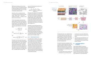 NISAR Science Users’ Handbook NISAR Science Users’ Handbook
values, four for the mean of the CV, and four for the
standard deviations, as in:
CVHH-asc
, CVHV-asc
, CVHH-desc
, CVHV-desc
,
stddev(CVHH-asc
), stddev(CVHV-asc
), stddev(CVHH-desc
),
stddev(CVHV-desc
)
Of the group of four estimates of CV, the estimate with
the highest standard deviation will be eliminated and
the remaining three will be used in a threshold classifi-
cation whose value of threshold is determined through
the NISAR calibration phase. An additional thresh-
old will be used for detecting water bodies, which,
because of their small values for radar cross-section,
will also display large values for CV. In the last step, a
voting classifier is used to determine if the region is an
active crop region or not.
Determination of which pixels change classes over
time can be determined by comparing one time period
classification versus a previous, thus providing useful
information about planting and harvesting periods.
More accurate determination of the start of the
planting and harvesting seasons can be determined
on a per-pixel basis by going back to the original radar
cross-section data and using a running window to
determine when the CV statistics changed.
6.5.3 Planned Output Products
The specified product for validation of the L2 require-
ment to measure crop area is a raster classification.
The pixel values based on prior and current determi-
nation of active crop area are given in Table 6-3: 1)
not a crop; 2) newly active crop area; 3) inactive crop
area (fallow); 4) active crop area; and 5) not evalu-
ated (class 0). The resolution of the product will be 1
ha. The product is intended to be generated every 3
months after the first year of observations are com-
pleted, and assumes that 20-MHz dual polarization HH,
HV data are acquired every 12 days for both ascending
and descending orbit directions.
NISAR post-launch calibration period, where histo-
grams of CVHH
and CVHV
for the ascending and descend-
ing passes are created for crop and non-crop regions
using pre-determined validation resources from ESA’s
CCI and USDA’s CropScape data layers.
Values of CVHH
and CVHV
are determined for each
3-month period, post launch, bracketed by the dates:
January 1 – March 31, April 1 – June 30, July 1 –
September 30, and October 1 – December 31, as well
as for the entire one-year period.
The CV for each polarization is determined by the
standard deviation of the radar cross-section divided
by the mean of the radar cross-section, collected as a
function of time (e.g., the 3-month period), at the 25-m
resolution of the input data product. Units of the input
radar cross-sections should be in m2
/m2
and not dB.
That is:
where
				
and
		
In the above, N is the total number of observations in
the observing period, and t is the time period between
NISAR passes (expected to be 12 days). Calculations
of the CV are made on a per-pixel (25 m) basis and
aggregated after computation into 1 hectare pixels
where both the mean and standard deviation of the CV
determination are kept at the 1 ha-resolution for each
polarization and orbital direction of the satellite. Hence,
each 1 ha-resolution element will consist of eight
CVpq
=
stddev σ pq
! t
( )
⎛
⎝
⎞
⎠
mean σ pq
! t
( )
⎛
⎝
⎞
⎠
mean σ pq
! t
( )
⎛
⎝
⎞
⎠
= σ pq
! =
1
N
σ pq
! nΔt
( )
n=1
N
∑
⎛
⎝
stddev σ !
pq (t)⎞
⎠
=
1
N −1
σ pq
! nΔt
( )−σ pq
!
⎛
⎝
⎜
⎞
⎠
⎟
n=1
N
∑
2
90
The input product is the L2, 25-m, radiometric and ter-
rain corrected, calibrated multi-look imagery for each
of the polarizations, for each period of data collection.
Mosaics of the data are not desired. In order to make
the co-registration and geolocation of images a trivial
process, pixel locations should be quantized onto a
pre-determined geographic grid.
Also required for generating the classification product
is a landcover mask that indicates those regions where
agricultural monitoring is intended to be performed.
Additional layers would prove useful in increasing the
accuracy of the agricultural area classification and are
being investigated as part of the NISAR phase C efforts.
These are as follows:
1. An up-to-date version of ESA’s CCI landcover map
(esa-landcover-cci.org). These data are useful
Data and algorithm
flow diagram.
F I G U R E 6 - 1 0
for defining limits of urban areas, inside of which
formal agricultural practices are excluded from the
analysis.
2. Topographic and look angle maps that are co-reg-
istered to the NISAR data grid. Such maps need
only be supplied once using the expected viewing
geometry of the sensor.
6.6 CRYOSPHERE PRODUCTS –
ICE SHEETS
A major objective for NISAR is to collect data to
measure velocity over the Greenland and Antarctic ice
sheets through time. These same data will be used to
determine the time-varying position of the grounding
line around Antarctica and on floating ice tongues in
Greenland. The ice sheet related science requirements
call for measurements of ice sheet velocity derived
0
HV TIME SERIES COEFFICIENT OF VARIATION
(e.g., Chv)
CLASSIFICATION
(e.g., Areahv)
Co-Pol
Time 0
Series
Globcover and
Topographic Map
(Optional)
Chh
Cw
Areahh
Areaw
Voting
Classifier
Crop Area
Map
}
91
s
s
6.5-3
6.5-4
6.5-5
 