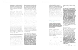 NISAR Science Users’ Handbook NISAR Science Users’ Handbook
(Thorndike and Colony, 1992; Colony and Thorndike,
1986),
where v, the ice velocity, and G, the geostrophic wind,
are vectors and consequently treated as complex num-
bers. The term A is a complex multiplier, giving the ratio
of ice speed to wind speed and an ageostrophic drift
angle q (positive counterclockwise) from the wind vec-
tor to the ice vector. Typical values for the Arctic of (A,
q) range from (0.011, -18°) in summer to (0.008, -5°)
in winter in relation to the mean wind speed (Thorndike
and Colony, 1992). For the Weddell Sea, these numbers
are 0.016 and 10-15°, respectively (Kottmeier et al.,
1992). While the physical processes are many, on the
time scales of days, more than 70% of the variance
of the ice motion is explained by the geostrophic wind
alone. As will be described in a later section, this rela-
tionship of ice motion and geostrophic wind is used in
the ice motion algorithm to do the initial identification
of the second of the image pair to be used for tracking,
guided by weather data.
GEOLOCATION ERRORS
Following Holt et al., (1992) and Kwok and Cunningham
(2002), the two primary sources of error in measur-
ing ice motion with satellite imagery are absolute
geographic position (eg
) of each image pixel and a
tracking error (ef
), which is the uncertainty in identify-
ing common features from one image to the next. The
position error applies independently to each position
in each image, i.e., a position is the true position plus
an error of x + eg. The tracking error ef
applies to a
displacement observed between two images. If it is
assumed that eg and ef are each normally distributed
with zero bias, have standard deviations sg and sf and
are uncorrelated between two time-separated images
A and B, the two errors can be treated separately.
Including errors, an estimate of the displacement of an
ice feature is given by
104 105
top and also below the remaining ice floe. Shear and
vorticity represent other components of deformation
and have less effect on the overall sea ice thickness
distribution but may be closely related to adjacent
divergence.
Measurement of small-scale sea ice motion is chal-
lenging because of the spatial and temporal scales
spanned by the processes responsible for producing its
variability. The relative motion between ice floes along
narrow (meters to kilometers) fractures requires
imaging sensors with not only high spatial resolution
but also short sampling intervals. Ice deformation at
sub-daily time scales associated with tidal forcing or
inertial effects are becoming more prominent
as the ice cover thins. Presently, basin-scale fields of
sea ice motion at different spatial resolutions can be
derived from tracking common ice features in a variety
of satellite imagery. Of particular interest are those
from satellite SAR imagery. SARs are uniquely suited
for small-scale observations of sea ice cover be-
cause of their spatial resolution (tens of meters), their
day/night coverage, and their ability to see through
clouds. Temporal resolution, however, remains an
issue because orbiting satellite SARs are limited in
their ability to cover the same area repeatedly. Thus,
though sub-daily sampling is currently not achievable,
it remains a sampling issue due to limitations of repeat
coverage from orbiting satellites.
EULERIAN AND LAGRANGIAN ICE MOTION
There are two general ways of sampling a sea ice
motion field: Eulerian and Lagrangian. In the Eulerian
specification, the motion field is sampled using specific
grids or individual ice particles in the space through
which the ice moves as time passes between pairs of
observations and then is repeated by resetting the grid
or individual ice particles in the next pair of obser-
vations. The Eulerian approach provides velocity and
deformation over a single pair of observations. With the
Lagrangian specification, in contrast, the motion field is
sampled and followed over time starting with an initial
grid or individual ice particles through multiple obser-
vation pairs, producing an array of trajectories as the
particles move through space and time. This particle
array has the advantage of being able to provide sam-
pling of the motion field as well as a time record of the
deformation of material elements within the ice cover
(Kwok and others, 1995; Stern and others, 1995). Since
sea ice is a brittle solid, it does not deform continuously
throughout the ice cover; rather, sea ice moves and
deforms due to fractures and cracks created by brittle
failure. As local ice strength is determined by weak-
nesses in the fracture patterns that advect with the ice
cover, the Lagrangian approach is more appropriate
where details of ice kinematics and the openings and
closings of the ice cover, for understanding ice me-
chanics and surface heat balance, are of interest. How-
ever, this observational requirement adds complexity to
the ice-motion tracking process and quality checking.
In addition to recording the location history of the array
at each time-step, the connectivity of the particles that
define the material elements has to be maintained.
Both Eulerian and Lagrangian type products have been
generated previously using Radarsat-1 and Envisat
ASAR for the Arctic and limited portions and times of
the Southern Ocean sea ice cover. For NISAR, the focus
for development and post-mission validation will be on
the use of Eulerian tracking.
For a given winter, grid cells with initial dimensions of
5 of 10 km on a side are used to sample the motion
and deformation of the ice cover. Past results show that
basin-scale deformation of the divergence, vorticity,
and shear of the ice cover may extend across a sig-
nificant distance of the sea ice cover. The deformation
fields indicate linear kinematic features (LKFs) that
characterize the opening, closing, and shear of the ice
cover. The high-resolution ice motion vectors derived
from this approach have a data quality comparable to
that from buoy drifts (~0.1 cm/s) and have provided
an unprecedented level of spatial and temporal detail
of deformational features. On a routine basis, the
location, coverage, and seasonal development of leads
and ridges can be provided. Narrow fracture zones (up
to kilometers wide) are long linear features that can
extend for thousands of kilometers and these frac-
ture patterns appear as oriented rather than random
patterns from the kilometer scale to the scale of the
Arctic basin. Lastly, we point out that most of the effort
to date has focused on the western Arctic Ocean.
Deriving complete maps of the Arctic Ocean as well as
new motion/deformation mapping of the dynamic sea
ice cover surrounding Antarctica will provide complete
information on the motion and deformation of the
detectable sea ice cover of both major sea-ice covered
oceans for the first time.
6.7.2 Implementation Approach for
Algorithm
The derivation of sea ice motion and deformation
employs the use of feature tracking using cross cor-
relation. Basin-wide seasonal sea ice motion fields are
obtained using repeating image pairs obtained over a
few day time separation.
BASIC SEA ICE MOTION CONCEPT
Following Holt et al. (1992), the fundamental concepts
of ice motion are position, displacement, and velocity.
Consider ice at a position x at time t = 0, at some later
time the ice has moved to a new position x(ti
+1). A
displacement is the difference in the positions of an ice
particle at two different times
The average velocity over the intervening time interval
T = ti+1
− ti
, is
As described in Kwok et al., (1990) and Holt et al.
(1992), the linear model of ice motion relates the mean
ice velocity v of an ice field to the geostrophic wind
u = x ti
+1
( )− x ti
( )
⎡
⎣
⎤
⎦ x=constant*
6.7-1
6.7-2
6.7-3
6.7-4
V =
u
T
u = xb
+ egB
( )− xa
+ egA
( )+ ef
 