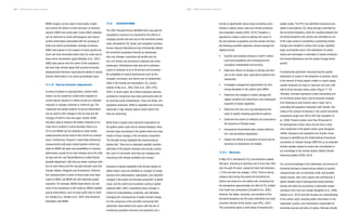 NISAR Science Users’ Handbook NISAR Science Users’ Handbook
NISAR imagery can be used to help isolate, model,
and remove the effects of fluid extraction on tectonic/
volcanic GNSS time series data. Future GNSS networks
can be optimized to avoid anthropogenic and natural
surface deformation associated with the pumping of
fluids and natural groundwater recharge processes.
GNSS sites placed on the margins of active aquifer/res-
ervoir will have horizontal motion that can mask and at
times mimic the tectonic signal (Bawden et al., 2001).
GNSS sites placed near the center of the subsidence
will have high vertical signal with nominal horizontal
displacements therefore improving the ability to resolve
tectonic deformation in an active groundwater basin.
17.1.6 Glacial Isostatic Adjustment
In areas of present or past glaciation, surface defor-
mation can be caused by a solid earth response to
current glacier advance or retreat as well as a delayed
response to changes centuries or millennia ago. The
magnitude and spatial patterns of ground deformation
can be used to infer changes in the ice load and the
rheology of Earth’s crust and upper mantle. InSAR
has been used to measure the elastic response of ice
mass loss in Iceland in recent decades (Zhao et al.,
2014) and NISAR has the potential to make similar
measurements around most of the current ice-covered
areas. Furthermore, frequent L-band (high coherence)
measurements with good orbital baseline control pro-
vided by NISAR will open new possibilities to measure
deformation caused by ice load changes since the Little
Ice Age and the Last Glacial Maximum (called Glacial
Isostatic Adjustment, GIA) that can better constrain both
the ice load history and the viscosity beneath areas like
Canada, Alaska, Patagonia and Scandinavia. Deforma-
tion measurements in some of these areas have been
made by GNSS, but NISAR will add important spatial
resolution. For example, NISAR observations can test
some of the predictions of GIA made by GRACE satellite
gravity observations, such as large uplift rates in north-
ern Canada (e.g., Paulson et al., 2007) that should be
detectable with NISAR.
17.2 ECOSYSTEMS
The 2007 Decadal Survey identified that a key goal for
ecosystems sciences is to characterize the effects of
changing climate and land use on the terrestrial carbon
cycle, atmospheric CO2
levels, and ecosystem services.
Human induced disturbances have dramatically altered
the terrestrial ecosystems directly by widespread
land use changes, converting old-growth and car-
bon-rich forests into permanent croplands and urban
landscapes. Disturbances have also led to extensive
losses of wetlands of up to 50 percent and increased
the probability of natural disturbances such as fire,
droughts, hurricanes, and storms due to fundamental
shifts in the climate and atmospheric CO2
concen-
trations (Foley et al., 2005; Dale et al., 2001; IPCC,
2007). In recent years, the critical ecosystem services
provided by mangroves have been particularly hard hit
by warming ocean temperatures, rising sea levels, and
population pressures. Shifts in vegetation are occurring,
especially in high altitude regions where alpine tree
lines are advancing.
While these changes have important implications for
the global carbon cycle and its climate feedback, there
remains large uncertainty in the global extent and mag-
nitude of these changes in the terrestrial component.
The Decadal Survey highlights this shortcoming by
stating that, “there are no adequate spatially resolved
estimates of the planet’s biomass and primary produc-
tion, and it is not known how they are changing and
interacting with climate variability and change.”
Dynamics of global vegetation with strong impacts on
global carbon cycle are identified as changes of woody
biomass from deforestation, degradation, and regrowth;
changes in the extent and biomass production of global
crops; and the extent and inundation cycling of global
wetlands (NRC, 2007). Quantifying these changes is
critical for understanding, predicting, and ultimately
managing the consequences of global climate change.
It is the consensus of the scientific community that
systematic observations from space with the aim of
monitoring ecosystem structure and dynamics are a
priority to significantly reduce large remaining uncer-
tainties in global carbon cycle and climate prediction
and ecosystem models (CEOS, 2014). Therefore, a
spaceborne mission meant to address the needs of
the link between ecosystems and the climate will have
the following scientific objectives ranked amongst the
highest priority:
• Quantify and evaluate changes in Earth’s carbon
cycle and ecosystems and consequences for
ecosystem sustainability and services.
• Determine effects of changes in climate and land
use on the carbon cycle, agricultural systems and
biodiversity.
• Investigate management opportunities for mini-
mizing disruption in the carbon cycle (ISRO).
• Determine the changes in carbon storage and
uptake resulting from disturbance and subsequent
regrowth of woody vegetation.
• Determine the area and crop aboveground bio-
mass of rapidly changing agricultural systems.
• Determine the extent of wetlands and characterize
the dynamics of flooded areas.
• Characterize freeze/thaw state, surface deforma-
tion, and permafrost degradation.
• Explore the effects of ecosystem structure and its
dynamics on biodiversity and habitat.
17.2.1 Biomass
In May 2013, atmospheric CO2
concentrations passed
400 ppm, indicating an alarming rise of more than 30%
over the past 50 years, caused by fossil fuel emissions
(~75%) and land use change (~25%). There is strong
evidence that during this period the terrestrial bio-
sphere has acted as a net carbon sink, removing from
the atmosphere approximately one third of CO2
emitted
from fossil fuel combustions (Canadell et al., 2007).
However, the status, dynamics, and evolution of the
terrestrial biosphere are the least understood and most
uncertain element of the carbon cycle (IPCC, 2007).
This uncertainty spans a wide range of temporal and
spatial scales. The IPCC has identified interannual vari-
ability of atmospheric CO2
being strongly controlled by
the terrestrial biosphere, while the coupling between the
terrestrial biosphere and climate was identified as one
of the major areas of uncertainty in predicting climate
change over decadal to century time scales. Spatially,
large uncertainties exist in the distribution of carbon
stocks and exchanges-in estimates of carbon emissions
from forest disturbance and the uptake through forest
growth.
A fundamental parameter characterizing the spatial
distribution of carbon in the biosphere is biomass, which
is the amount of living organic matter in a given space,
usually measured as mass or mass per unit area, with
half of all dry biomass being carbon (Figure 17-14).
Therefore, biomass represents a basic accounting unit
for terrestrial carbon stock, and its temporal changes
from disturbance and recovery play a major role in
controlling the biosphere interaction with climate. Esti-
mates of the amount of biomass in the world’s terrestrial
ecosystems range from 385 to 650 PgC (Houghton et
al., 2009). Forests contain more than 80 percent of
the aboveground carbon stock and are thus a domi-
nant component of the global carbon cycle (Houghton,
2005b). Because of its importance for climate, forest
biomass is identified by the United Nations Framework
Convention on Climate Change (UNFCCC) as an essential
climate variable needed to reduce the uncertainties in
our knowledge of the climate system (Global Climate
Observing System GCOS, 2010).
Our current knowledge of the distribution and amount of
terrestrial biomass is based almost entirely on ground
measurements over an extremely small, and possibly
biased sample, with many regions still unmeasured. A
global-detailed map of aboveground woody biomass
density will halve the uncertainty of estimated carbon
emissions from land use change (Houghton et al., 2009;
Saatchi et al., 2013) and will increase our understanding
of the carbon cycle, including better information on the
magnitude, location, and mechanisms responsible for
terrestrial sources and sinks of carbon. Biomass density
184 185
 