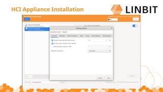 20
HCI Appliance Installation
 