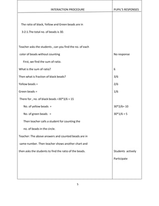 Self designed innovative lesson | DOCX