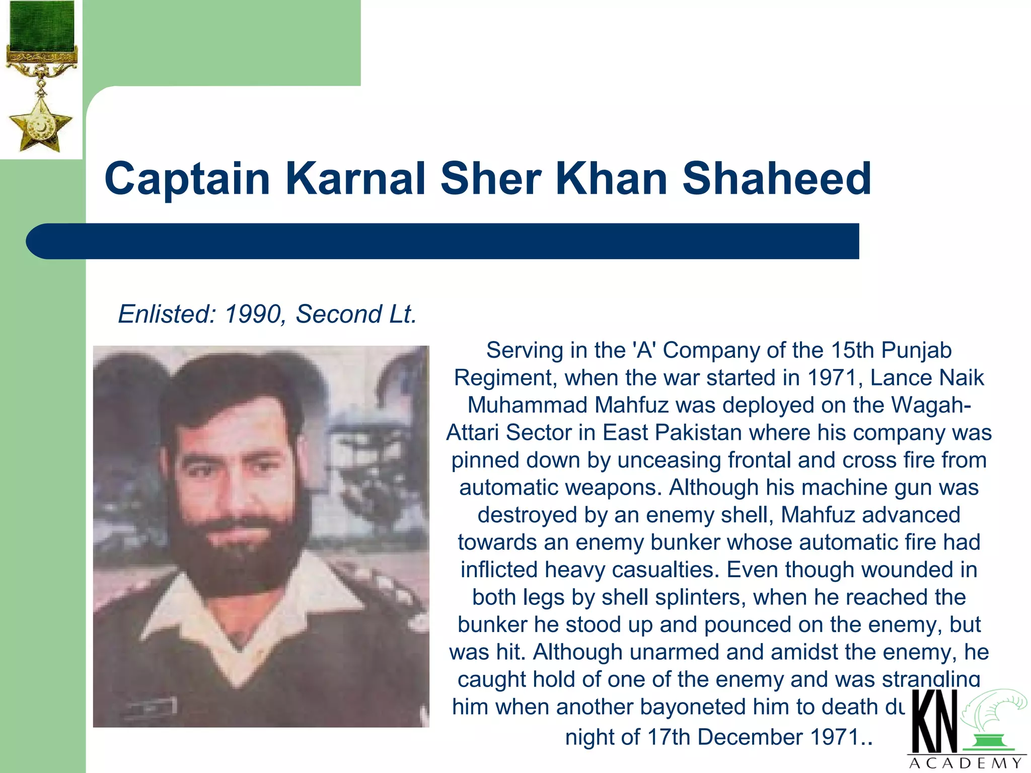 Nishan e-haider | PPT
