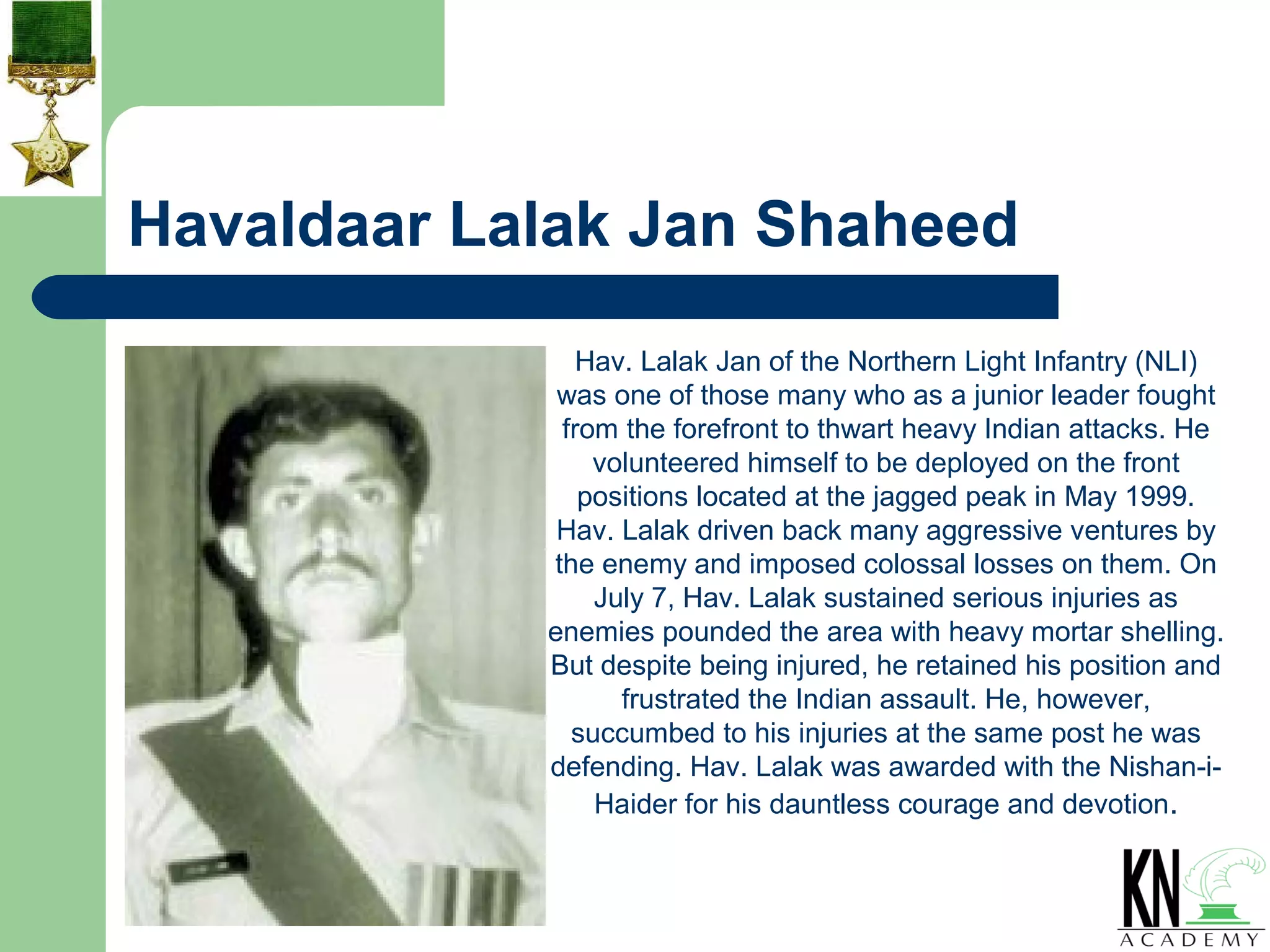 Nishan e-haider | PPT