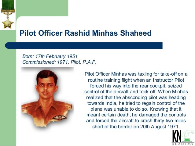 Rashid minhas last words picture