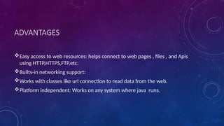 nisha presentation for url classes in java | PPTX