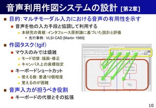 ƥ                                 [2]
?   Ŀģޥ`ˤԤʾ
    ?   ֶΤȅf{ä
        ?   оؕף󥿥ե`ԭtՓ˻ŤOӋu
             ?  VLSI CAD [Martin 1989]

?   tgif
    ?   ޥΤߤǤϟj
        ?   `棺軭?
        ?   ХϤָ
    ?   `ܩ`ɥ`ȥå
        ?   ʹͨ10̶
        ?   ҙΤy
?   ٤۸
    ?   `ܩ`ɤδȤΒ
                                                      10
 