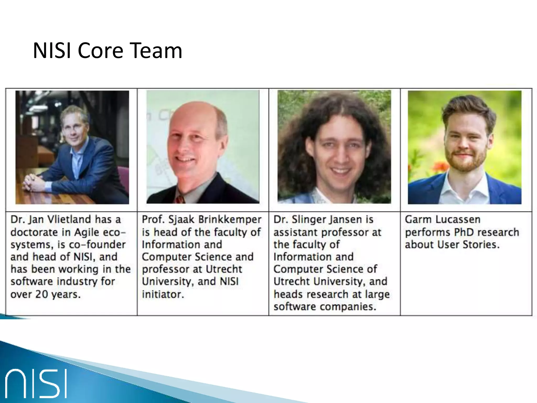 NISI Core Team
 
