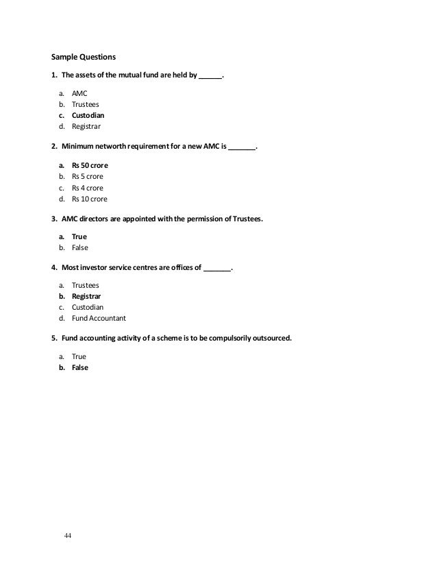 mutual fund accounting