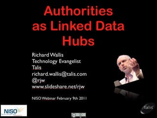NISO Webinar: Back From the Endangered List: Using Authority Data ...