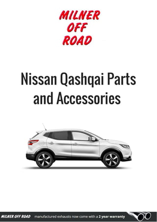 Nissan Qashqai Parts and Accessories Available at Milner Road | PDF