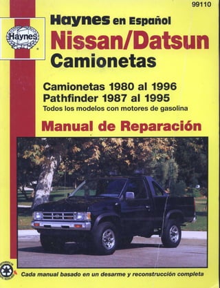 Nissan D21 (Manual de Reparación)