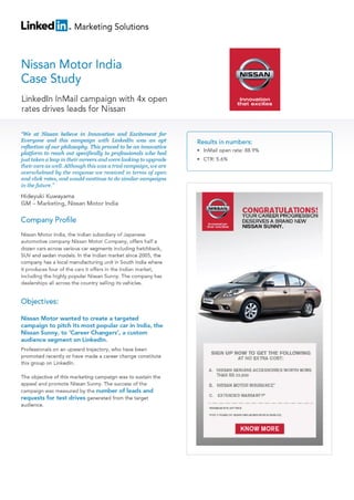 Nissan Motor Case Study