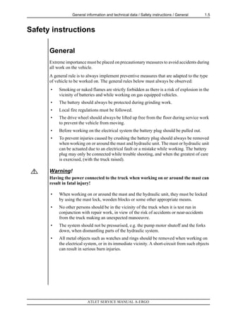 Nissan forklift a frame - ajn series service repair manual | PDF