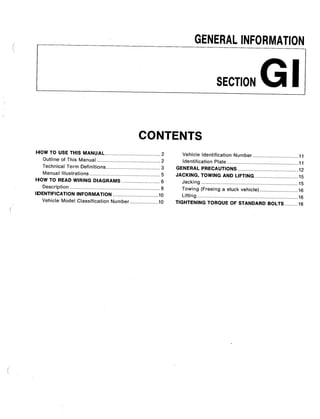 Nissan Forklift Electric P01 Series Service Repair Manual.pdf