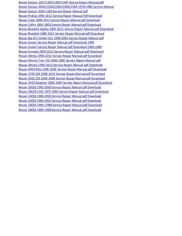 Nissan Note Electrical Wiring Diagram Manual 2004 2012