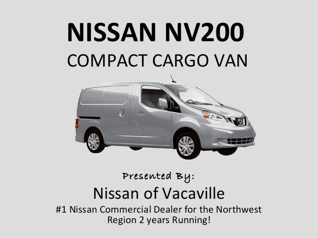 nissan compact cargo
