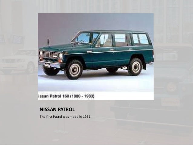 Nissan patrol 1951