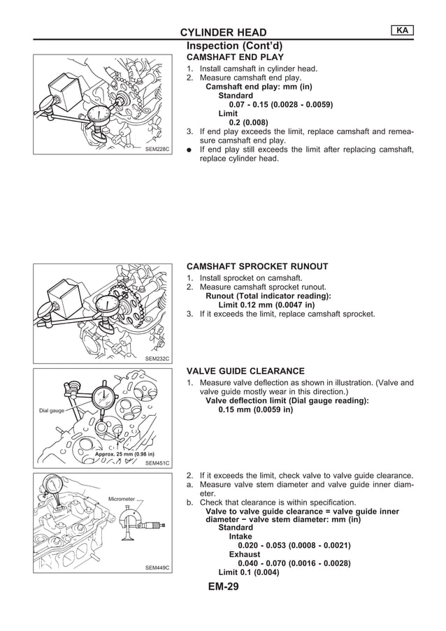 Nissan qd32 engine_service_manual | PDF