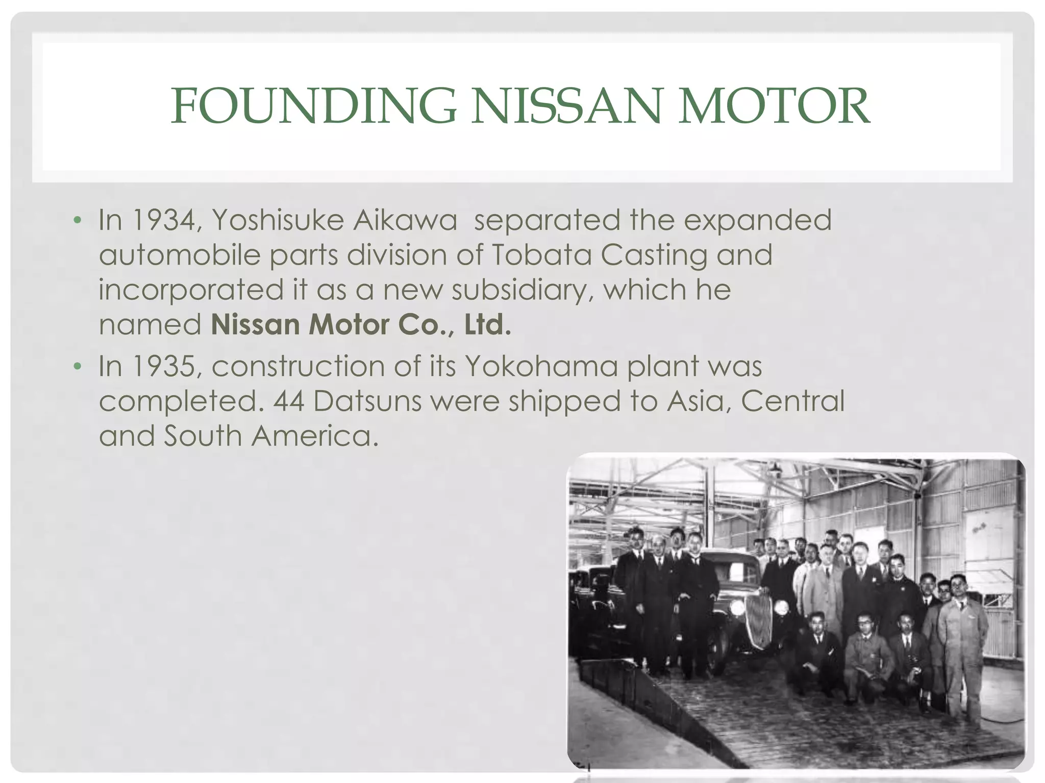 When Is Foundational Identity Not Primary is nissan a japanese company