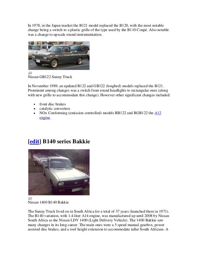 Download Nissan Ldv 1400 Workshop Manual Software