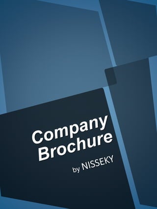 Nisseky Brochure