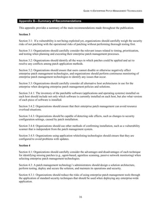 NIST Patch Management SP 800-40 Rev 3 | PDF
