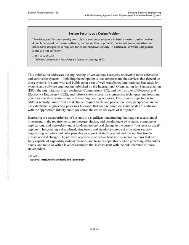 NIST releases SP 800-160 Multi-discplinary approach to cybersecurity ...