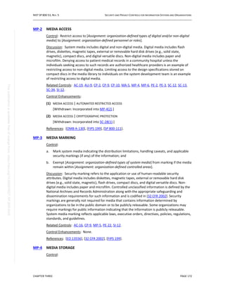 NIST Special Publication 800-53 Revision 5