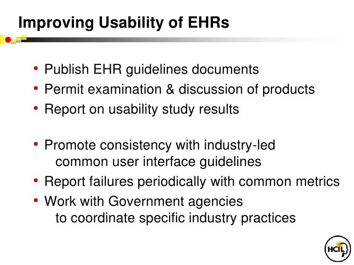 Evidencebased Usability Guidelines for Promoting Safety and Efficacy