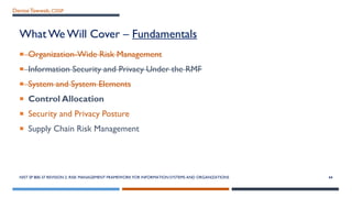 Understanding the NIST Risk Management Framework: 800-37 Rev. 2 | PDF