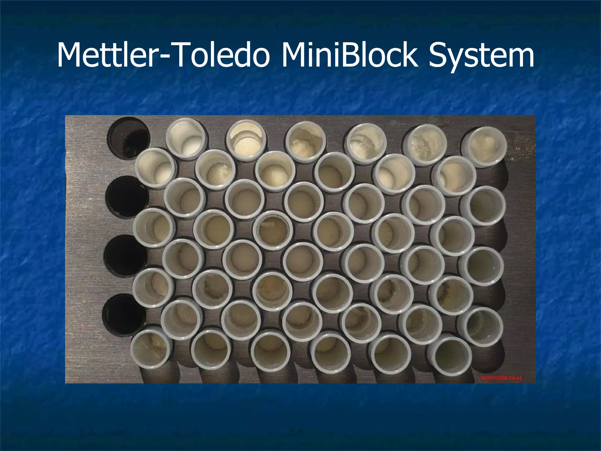 Mettler-Toledo MiniBlock System 