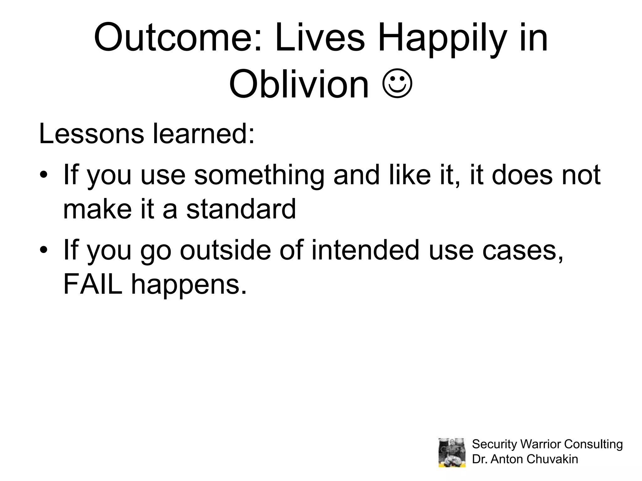 Log Chaos Everywhere!No standard formatNo standard schema, no level of detailsNo standard meaningNo taxonomyNo standard transportNo shared knowledge on what to log and howNo logging guidance for developersNo standard API / libraries for log production