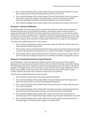 Computer Security Incident Handling Guide | PDF