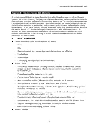 Computer Security Incident Handling Guide | PDF