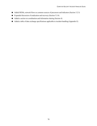 Computer Security Incident Handling Guide | PDF