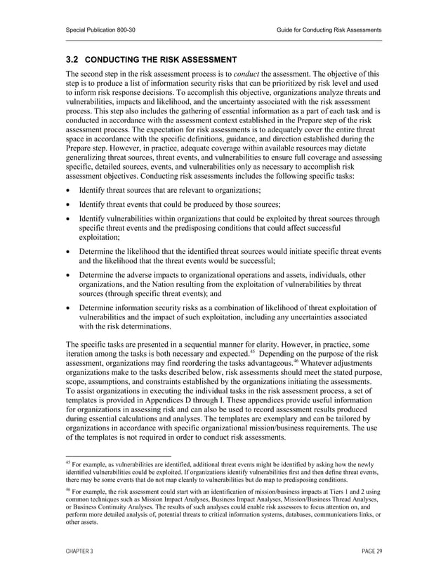 NIST Risk management Framework NIST 800-30, rev. 1 | PDF